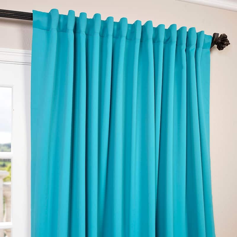 Exclusive Fabrics Extra Wide 96-Inch Room Darkening Curtain (1 Panel)