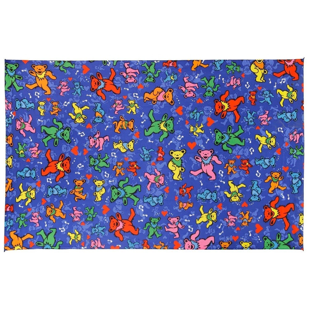 Shop Grateful Dead Tapestry 3d Jam Bears Wall Art Beach Sheet