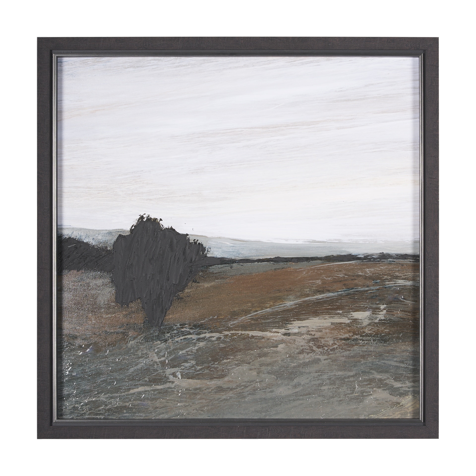 Mercana Cloudy Day I by Mercana Studio a Hand Embellished Textured Framed Art Print