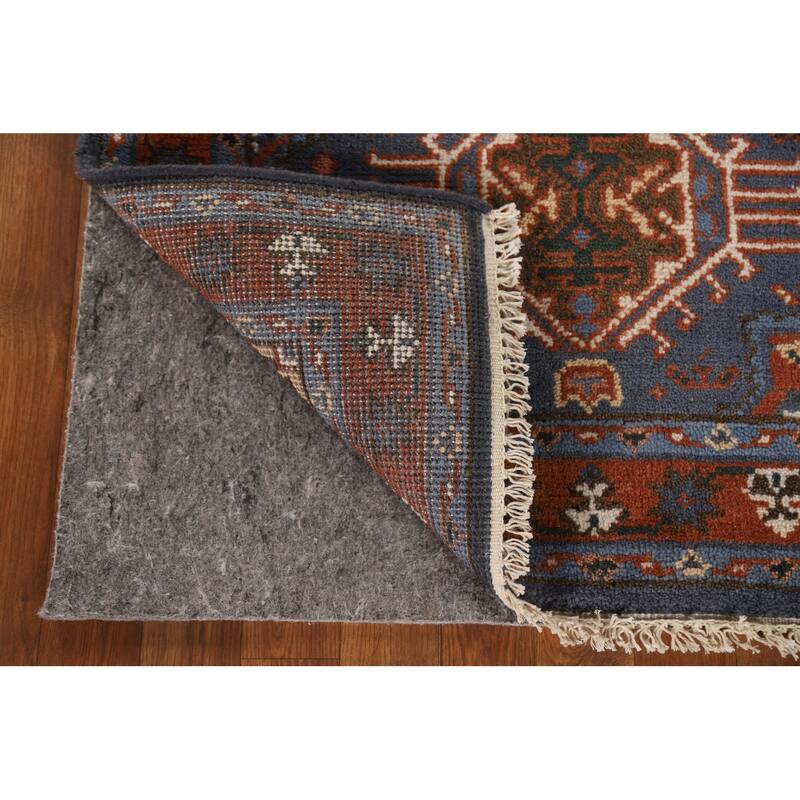Geometric Kazak Oriental Area Rug Hand-knotted Wool Carpet - 3'0"x 5'0"