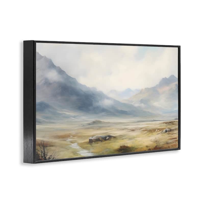 Stupell Faded Mountain Secrets Framed Giclee Art Design By Franklyn Gregory