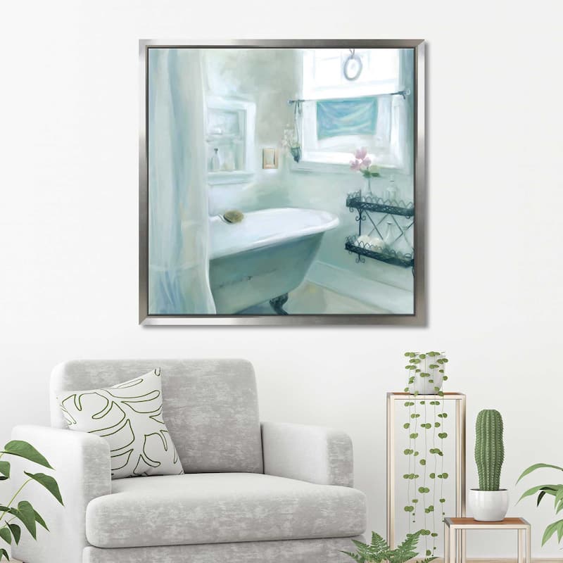 "Tranquility" by Carol Robinson Print on Floating Canvas