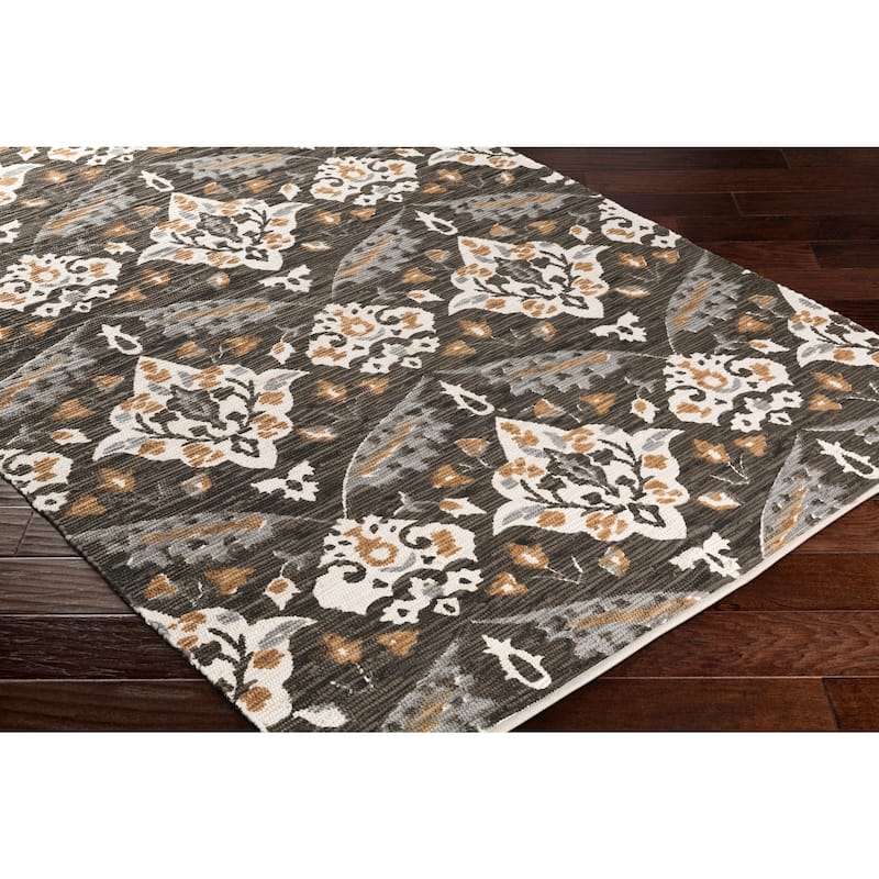 Hand-Woven Via Cotton Rug