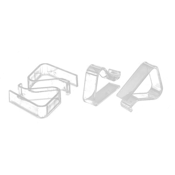Home Table Cloth Cover Plastic Clip Clamp Holder 1cm-3cm Thickness 4pcs