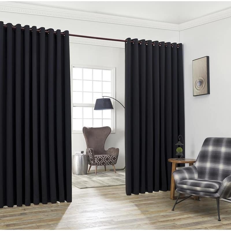 Home Sweet Home Dream Thermal Insulated Blackout Curtain Panels with Tie-Backs