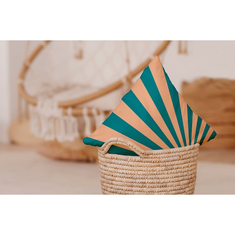 Sunset Indoor/Outdoor Throw Pillow