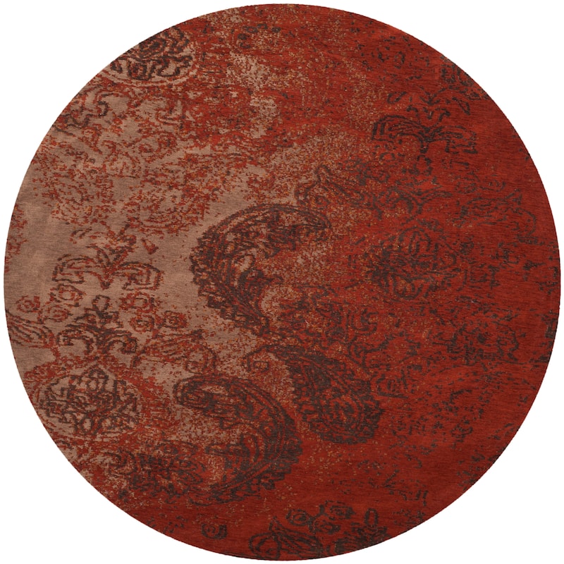 SAFAVIEH Classic Vintage Boho Niamh Distressed Oriental Cotton Rug
