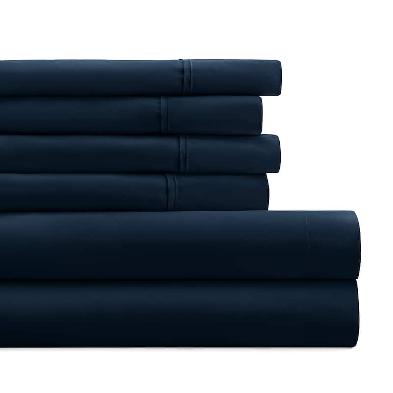 Becky Cameron Double Brushed Deep Pocket 6 Piece Sheet Set
