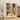 4 Shutter Door Wardrobe Armoire Closet with 2 Drawers