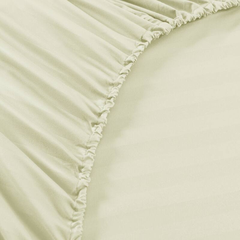 3/4 Pcs Luxury Stripe Bed Sheets Set