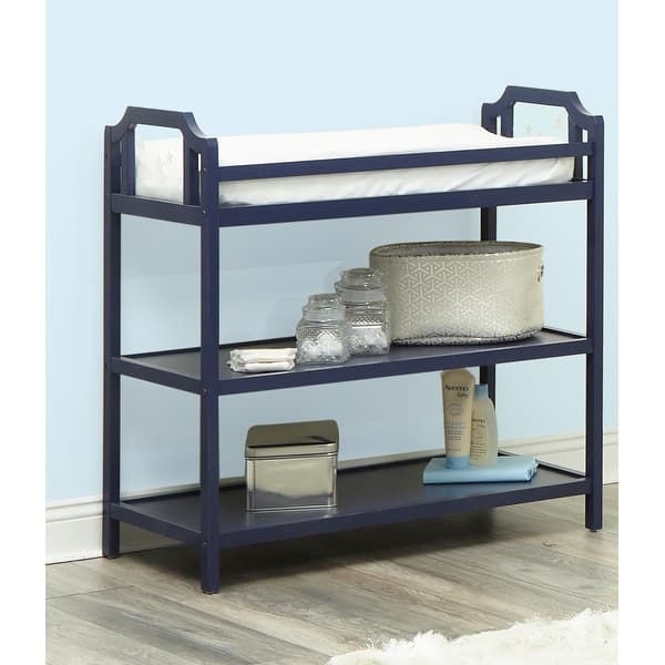 slide 2 of 8, Suite Bebe Celeste Changing Table Navy