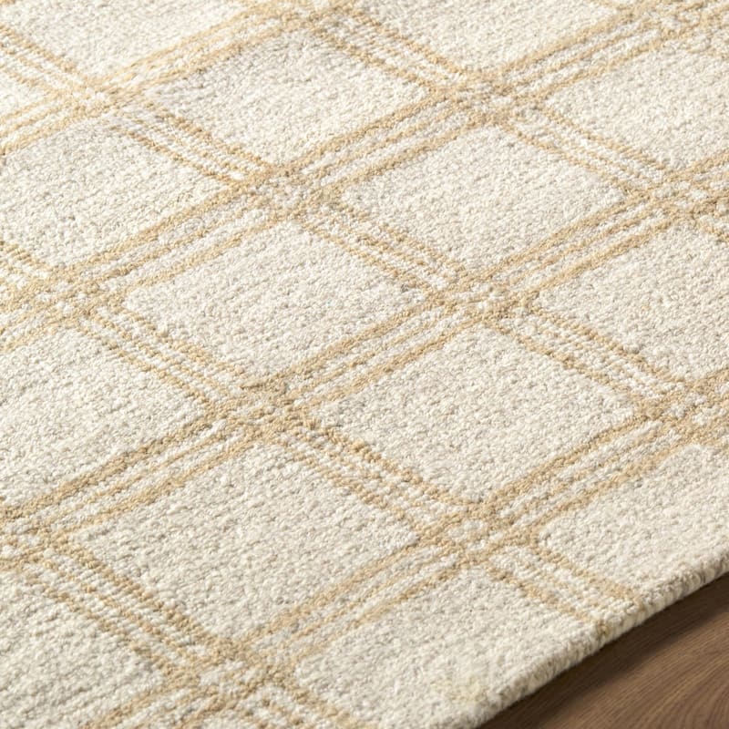 Our PNW Home x Livabliss Idaho Modern Area Rug, 2' x 3', Light Beige, (2' x 3')