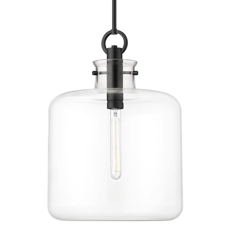 Millennium Lighting 20801 Hayloft 14" Wide Pendant - Matte Black