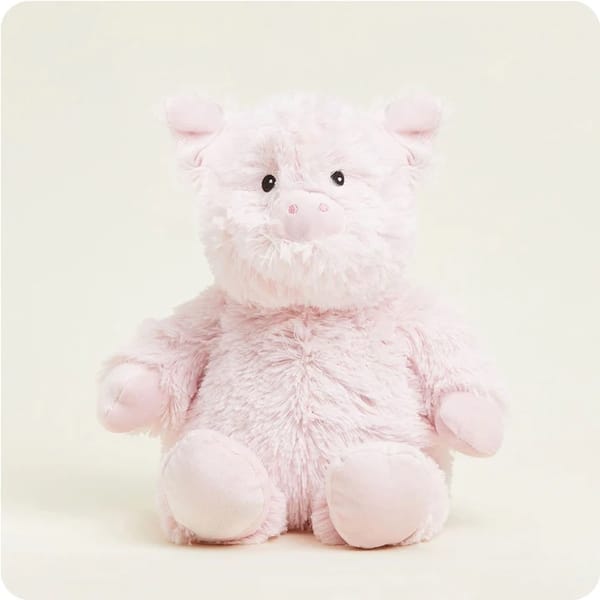 slide 2 of 7, Warmies Plush Microwavable Lavender Scented Plush Pig