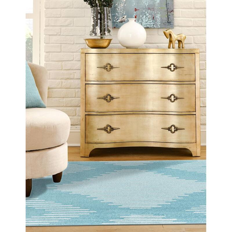 Contemporary Boathouse Collection Area Rug