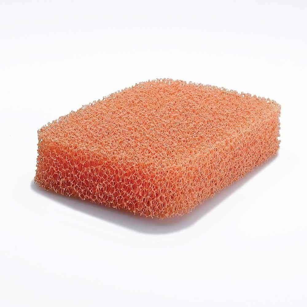 Peachy Clean Silicone Kitchen Dish Scrubber - Peach Scented Scrubbing Sponge