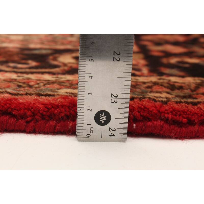 ECARPETGALLERY Hand-knotted Andelz Red Wool Rug - 4'10 x 7'2