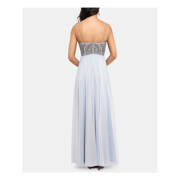 xscape silver dress