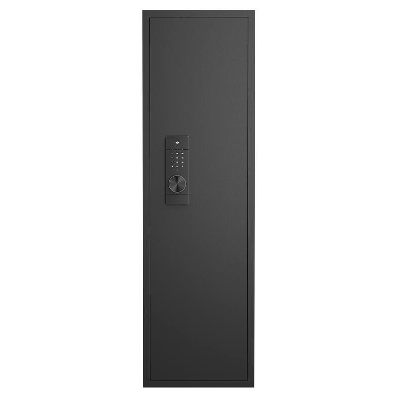 Hidden Wall Gun Safe for Rifles with Adjustable Shelves,Assembled Storage Multifunctional Wall Safe for Firearm and Valuables