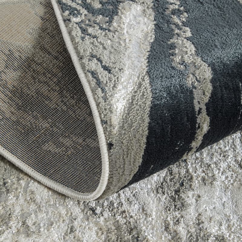 Jewel 39N2F Abstract Modern Area Rug