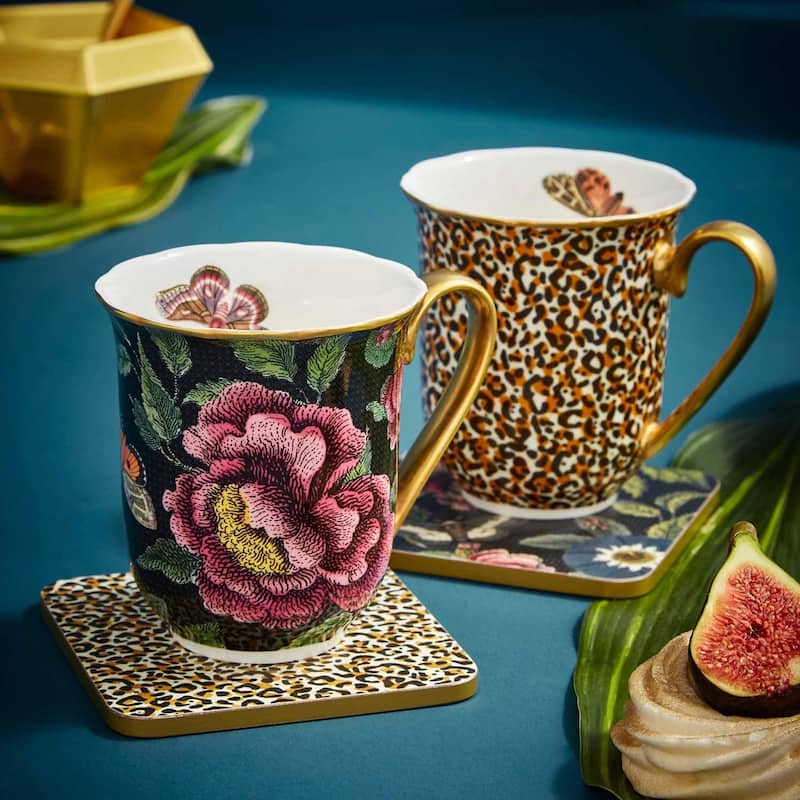 Spode Set of 4 Creatures of Curiosity Mugs - 12 Oz