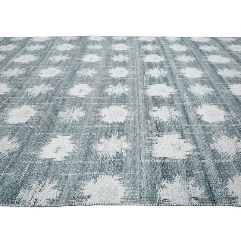 Terra by Obeetee Layla Alpas Blue Rug