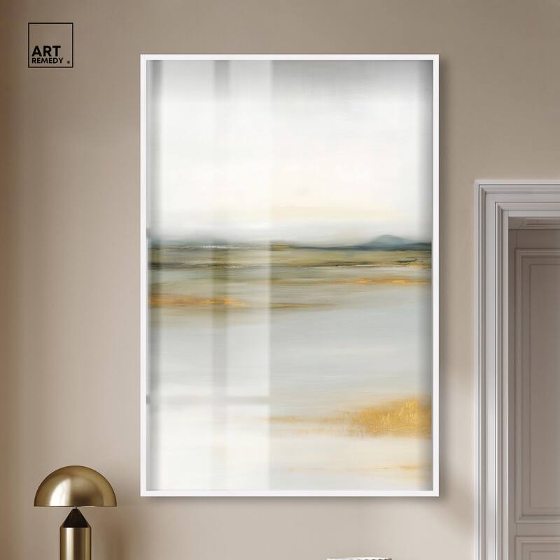 Misty Expanse I Shadowbox by Art Remedy