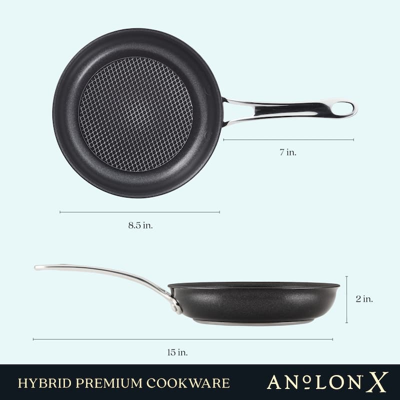 Anolon X Hybrid Nonstick Induction Frying Pan