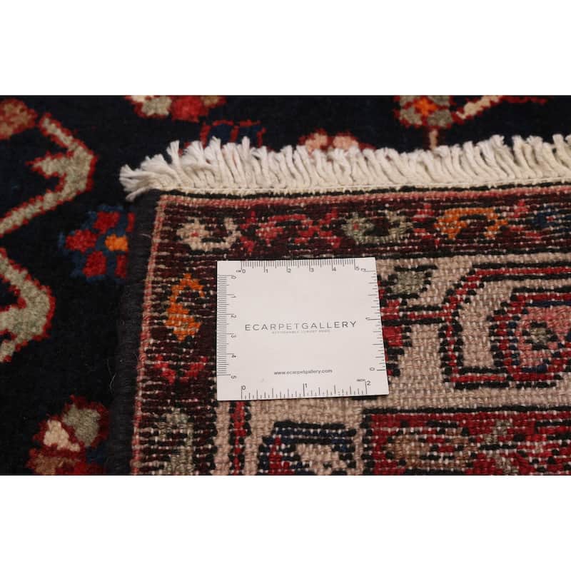 ECARPETGALLERY Hand-knotted Anadol Navy Wool Rug - 3'8 x 16'9