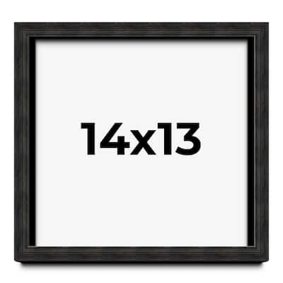 14x13 Shadow Box Black Rustic Barnwood Display Frame | 1.125 Inch