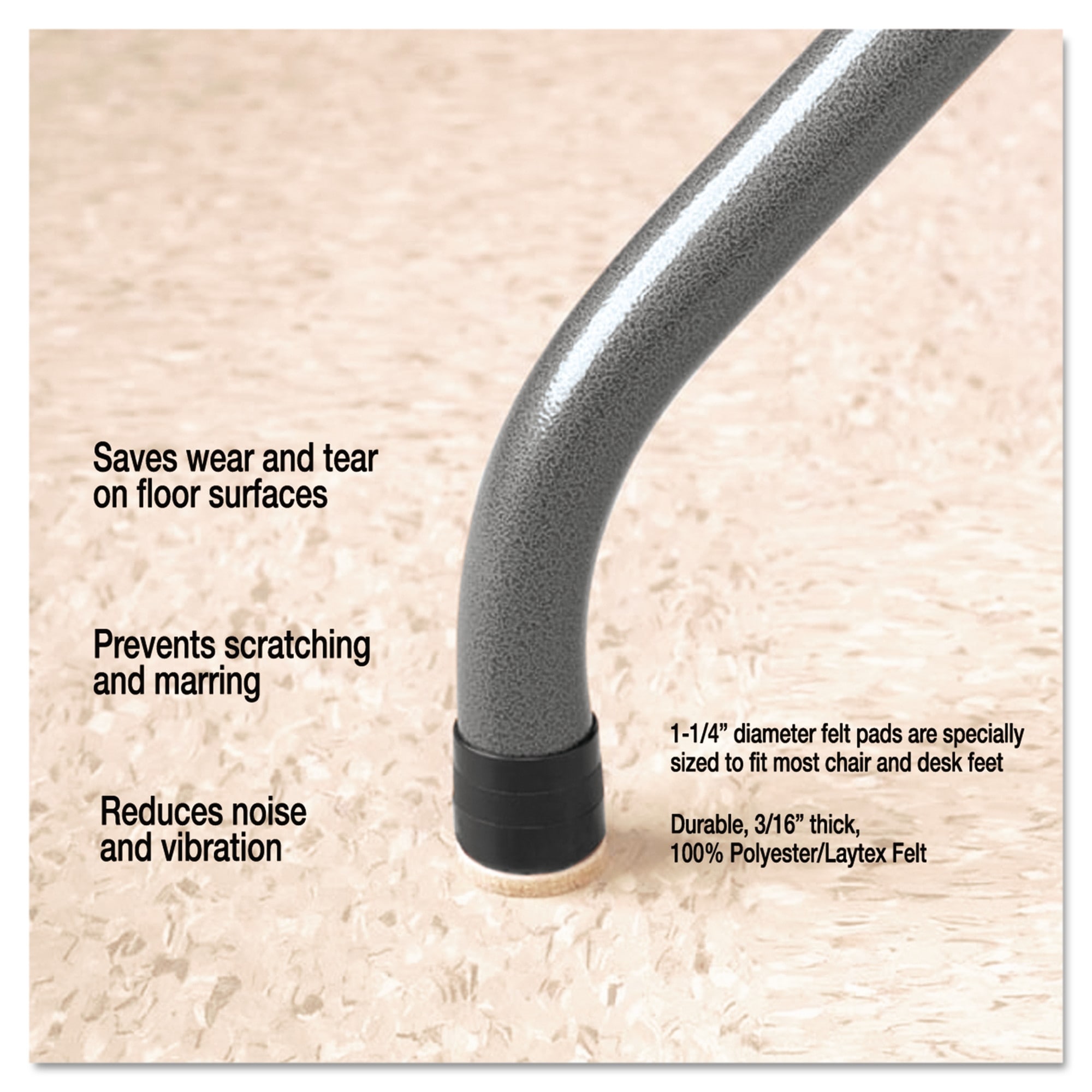 Quiet Feet Deluxe Noise Reducers, 1.25" dia, Circular, 100/Pack - Bed Bath & Beyond - 14078441 Quiet Feet Deluxe Noise Reducers, 1.25" dia, Circular, 100/Pack - Bed Bath & Beyond - 14078441