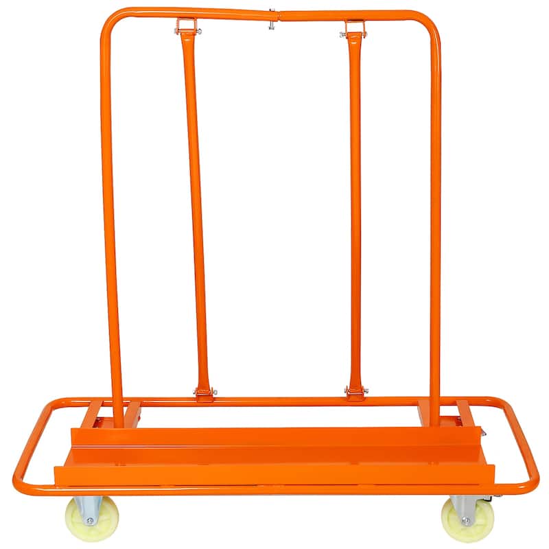Drywall Sheet Cart & Panel Dolly, 1600lbs Capacity, Casters with Brake - 47"Lx23.5"Wx48"H