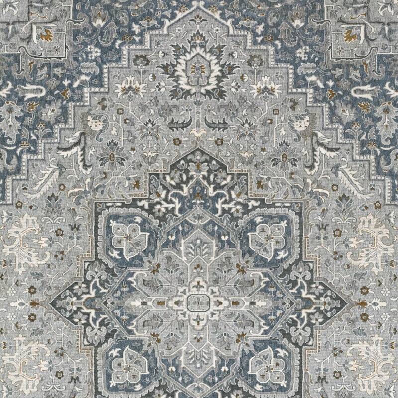 HomeRootsMedallion Traditional Runner Area Rug