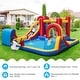 preview thumbnail 8 of 8, Gymax Inflatable Water Slide Giant Kids Water Park w/ Double Slides &