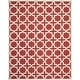 preview thumbnail 153 of 183, SAFAVIEH Handmade Cambridge Trudie Geometric Wool Rug 8' x 10' - Rust/Ivory - Rectangle