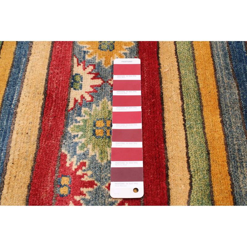 ECARPETGALLERY Hand-knotted Finest Ghazni Red Wool Rug - 9'5 x 13'11