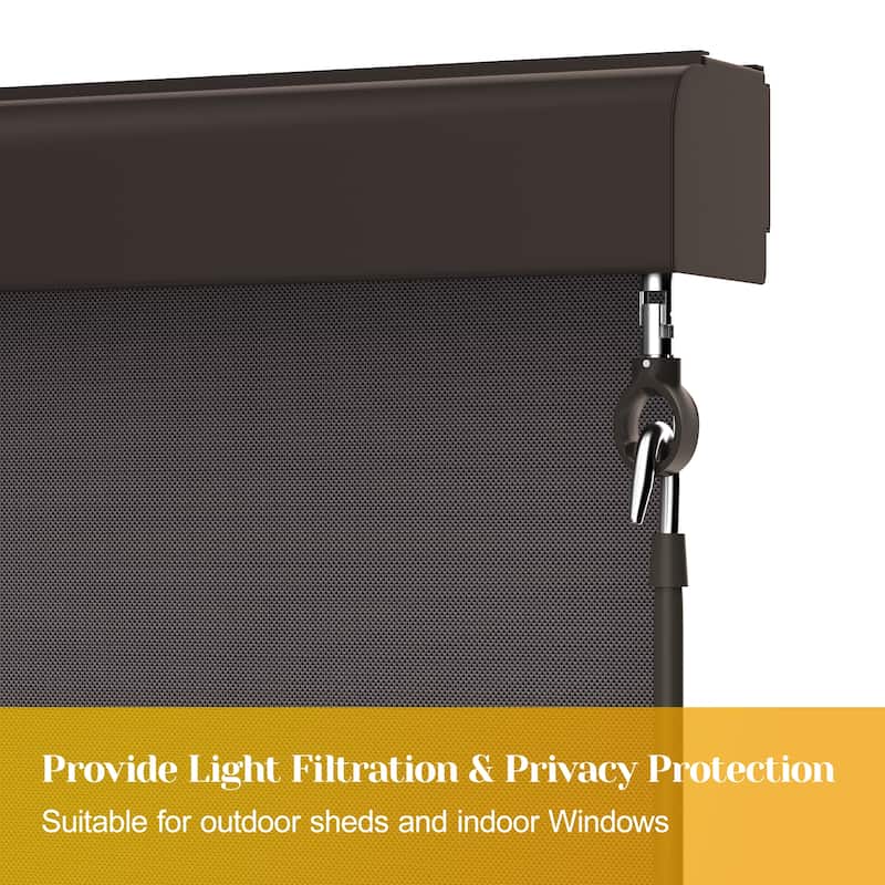 6' x 6' Outdoor Roller Shades
