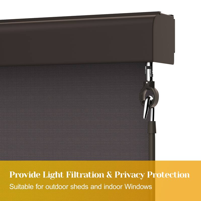 8' x 8' Outdoor Roller Shades