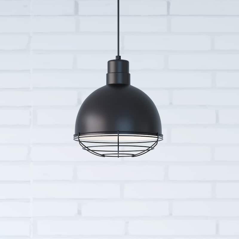 Millennium Lighting RLM Single Light 12" Wide Pendant