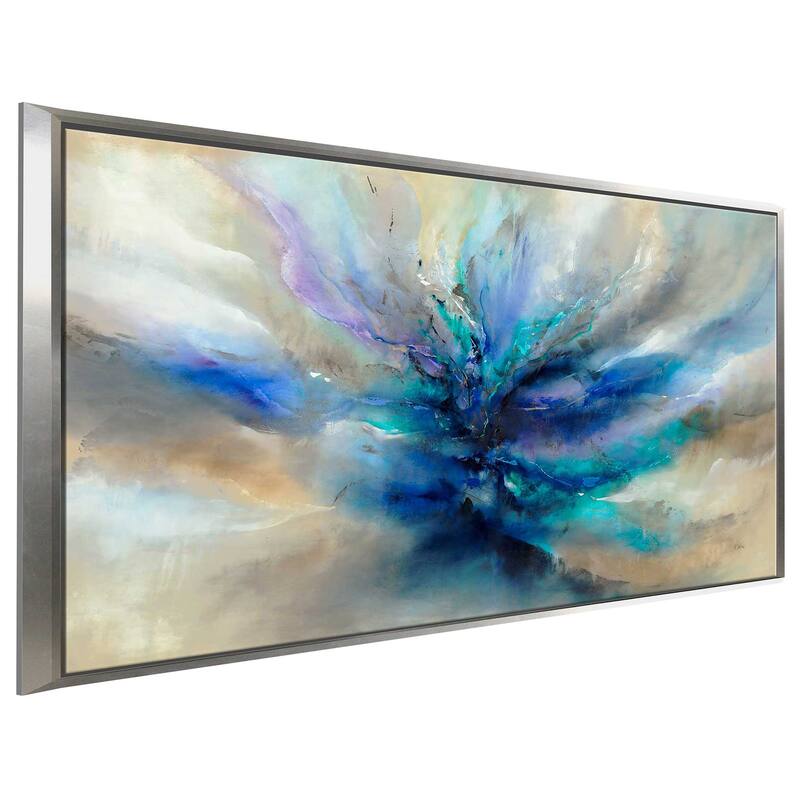 "Ocean Flicker II" by K.Nari Print on Floating Canvas