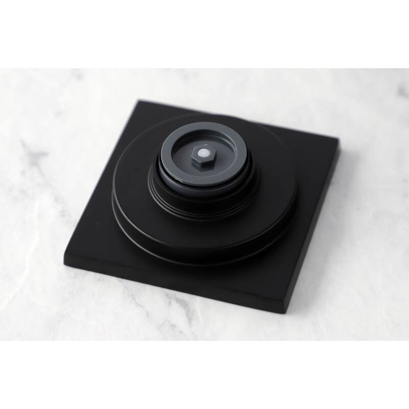 Kingston Brass Watercourse 4" Wide Transit Square Shower Drain