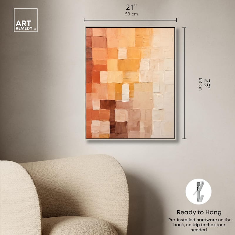 Umber Undertones Canvas by Art Remedy