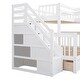 preview thumbnail 19 of 39, Twin-Twin Over Full L-Shaped Bunk Bed