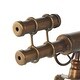 preview thumbnail 5 of 6, Metal Telescope - Brass - Roche River Decor