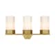 Option Brushed Brass / Matte White