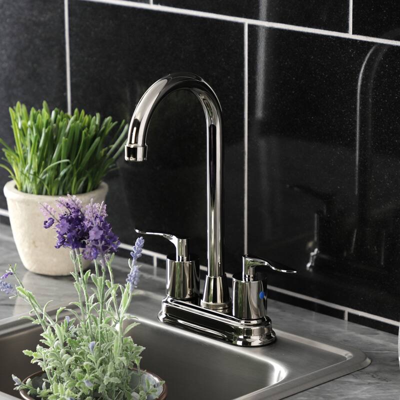 Kingston Brass Serena Centerset 4 in. Centerset Bar Faucet