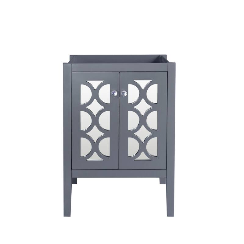 Miseno MV-24-313MKSH-BASE Mediterraneo 24" Single Free Standing Vanity - Grey