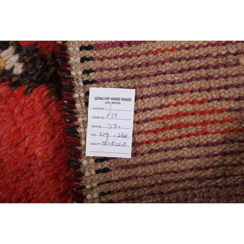 Tribal Oriental Moroccan Dining Room Area Rug Wool Hand-knotted Carpet - 8'0" x 11'0"