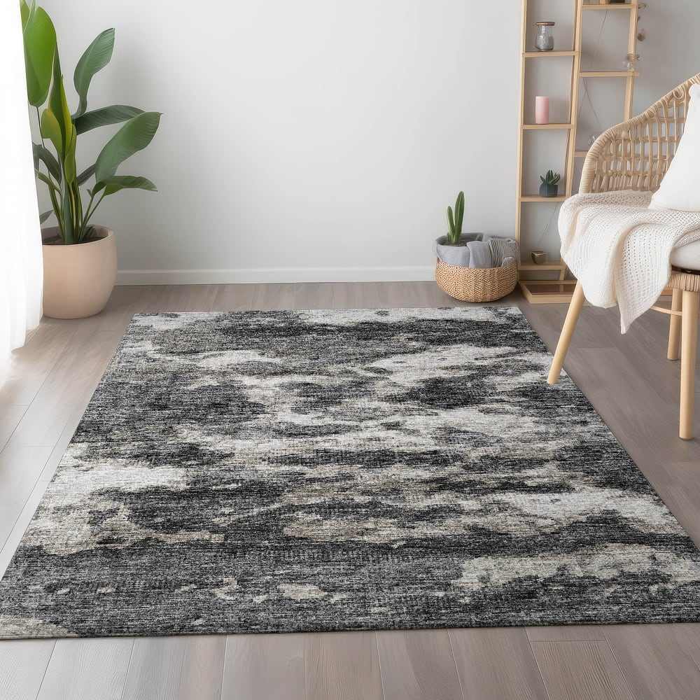 Premium Washable Super Soft Abstract Camo Mayfield Rug