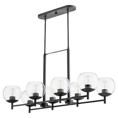 Quorum International 688-8 Lyon 8 Light 42" Wide Linear Chandelier